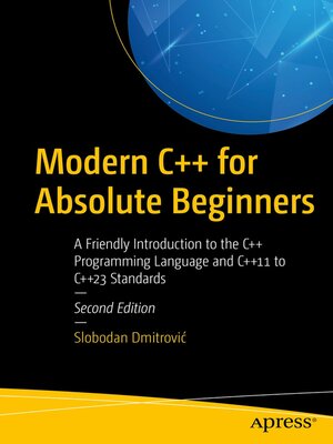 cover image of Modern C++ for Absolute Beginners